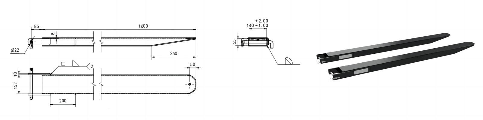 Wontonne-Forklift-Attachment-Forks-Extension-01